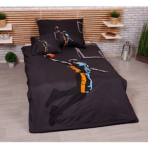 Třídílná sada hebkého povlečení 140x200+70x90+40x50 Smeč