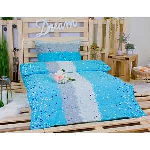 Krepové povlečení San Francisko 140x200+70x90