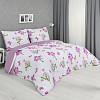 Bavlněné povlečení DELUXE 140x200+70x90 Jaro fialové