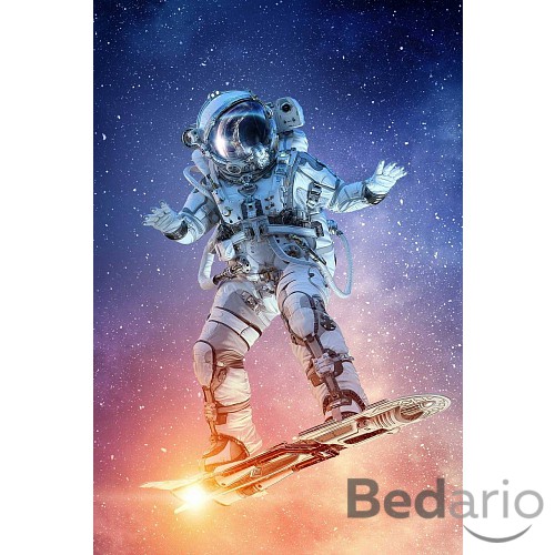 Fleecová deka 100x150 - Astronaut