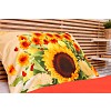 3D povlečení 140x200+70x90 Svazek slunečnic