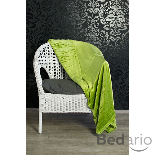 Mikroflanelová deka Premium 150x200 - Zelená