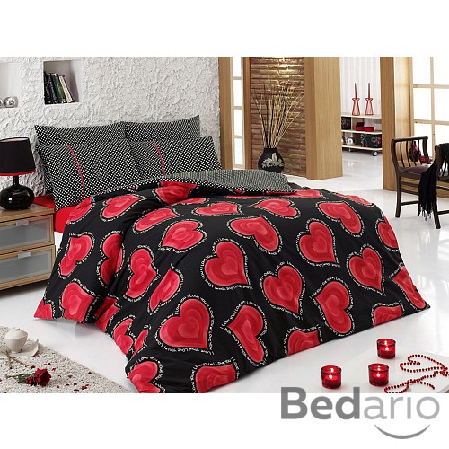 Bavlněné povlečení VALENTÝN 140x200+70x90