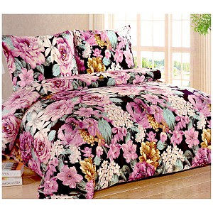 Mikroplyšové povlečení Premium 220x200 + 70x90 Královská zahrada