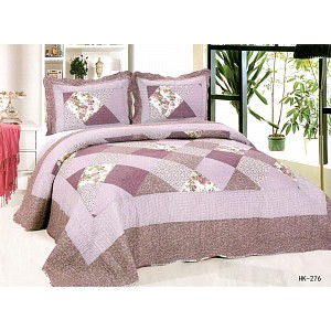 Přehoz na postel s povlaky na polštářky 230x250 + 2x50x70 Le Mans