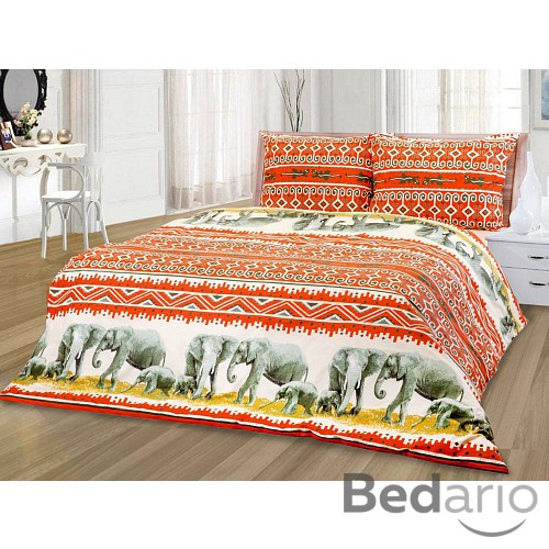 Bavlněné povlečení ETNO 140x200+70x90