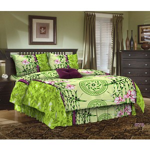 Bavlněné povlečení JAPANESSE 140x200+70x90