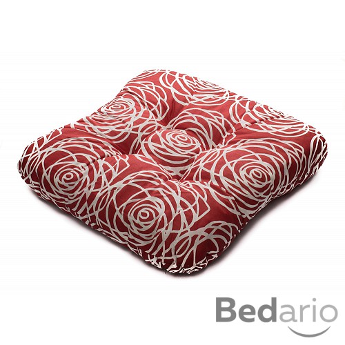 Sedák 40x40 Červená harmonie