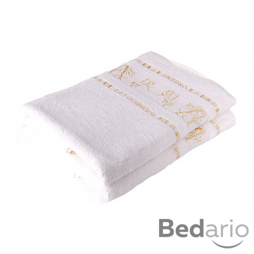 Bambusový ručník Bamboo LIFE - Bílý