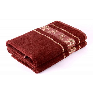 Bambusová osuška Bamboo LIFE - Hnědá