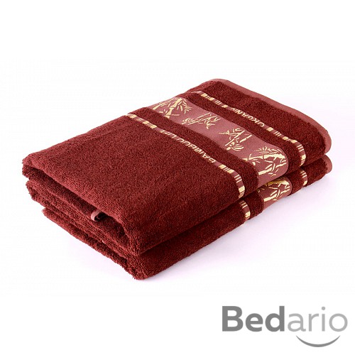 Bambusová osuška Bamboo LIFE - Hnědá