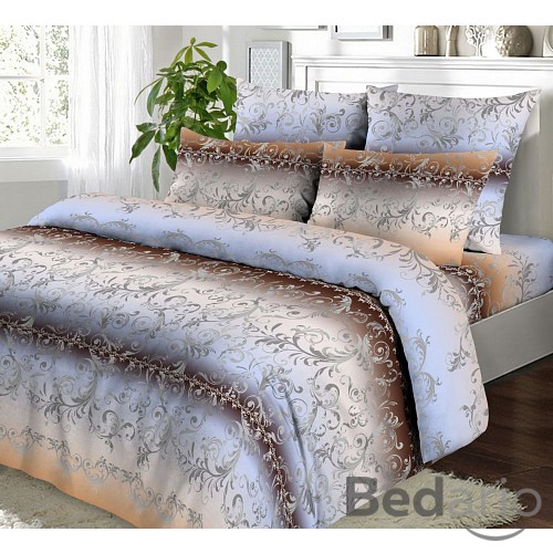 Popelínové povlečení ARABESKA 220x200+2x70x90