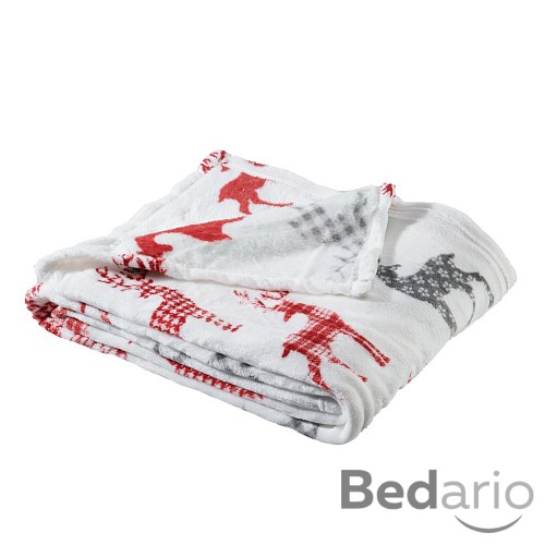 Mikroflanelová deka Premium 150x200 - Sobíci
