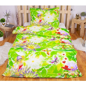 Bavlněné povlečení 140x200+70x90 Luční víla