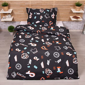 Bavlněné povlečení 140x200+70x90 Style