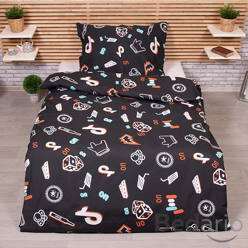 Bavlněné povlečení 140x200+70x90 Style