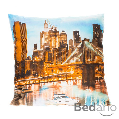 Set 3D povlak 45x45 - New York + polštář