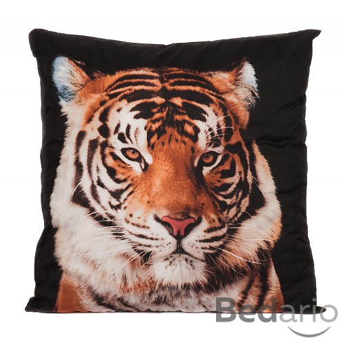 Set 3D povlak 45x45 - Black tiger + polštář