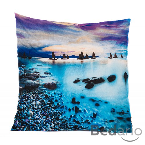 Set 3D povlak 45x45 - Moře + polštář