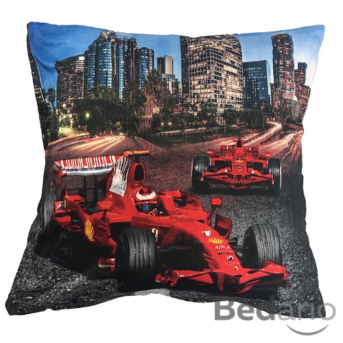 Set 3D povlak 45x45 - Formule + polštář