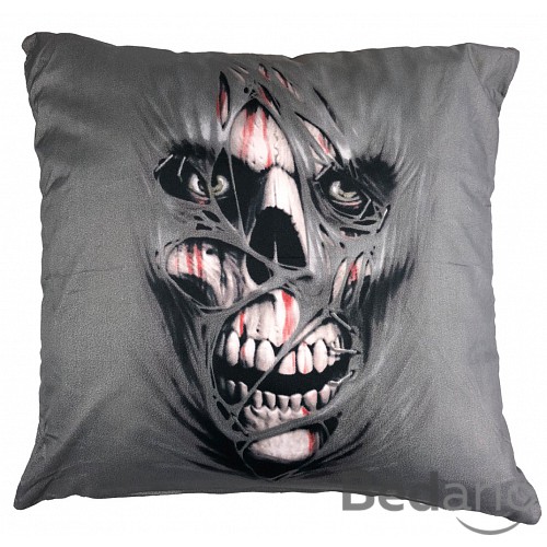 Set 3D povlak 45x45 - Děsivý + polštář