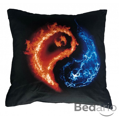 Set 3D povlak 45x45 - Jin & Jang + polštář