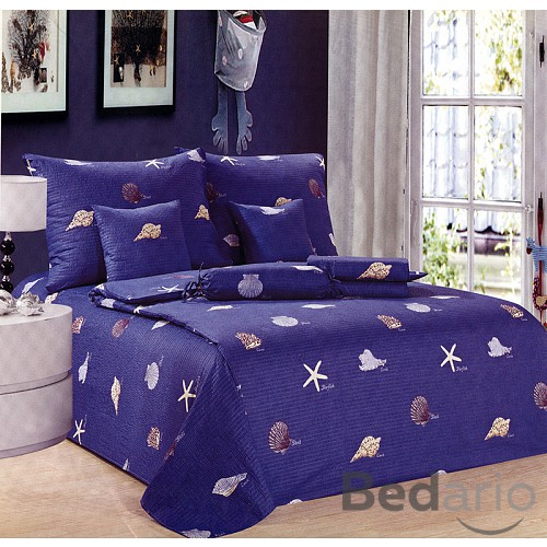 Francouzské povlečení Mikrokrep 220x200+2x70x90 Dary moře