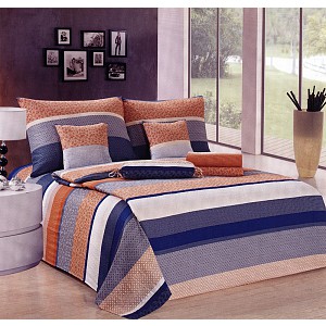 Francouzské povlečení Mikrokrep 220x200+2x70x90 Moderna