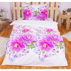 Perkálové povlečení BELA 140x200+70x90