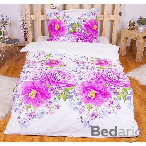 Perkálové povlečení BELA 140x200+70x90