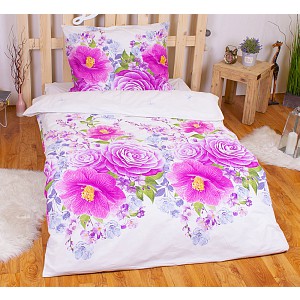 Perkálové povlečení BELA 140x200+70x90