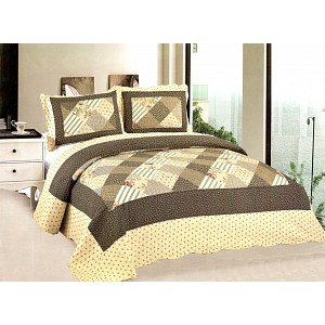 Přehoz na postel s povlaky na polštářky 230x250 + 2x50x70 Louvre