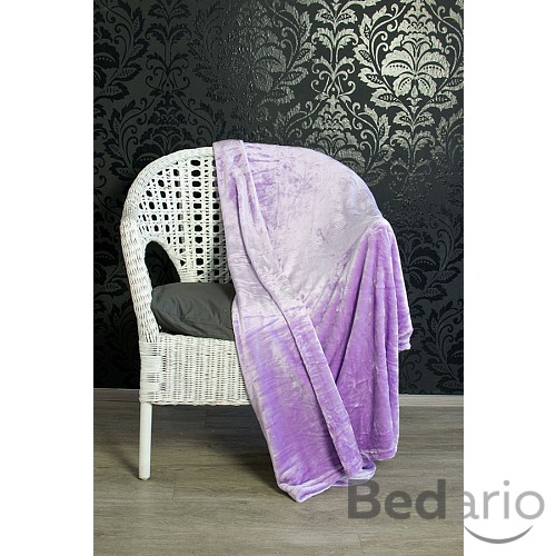Mikroflanelová deka Premium 220x200 - Lila