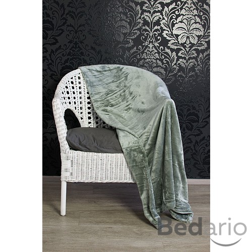 Mikroflanelová deka Premium 220x200 - Šedá