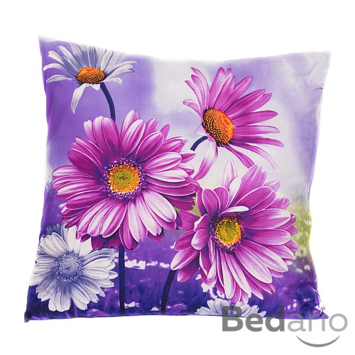 3D povlak 45x45 - Kopretiny