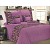 Šestidílné mikrosaténové povlečení na 2 lůžka - Zebra fialová