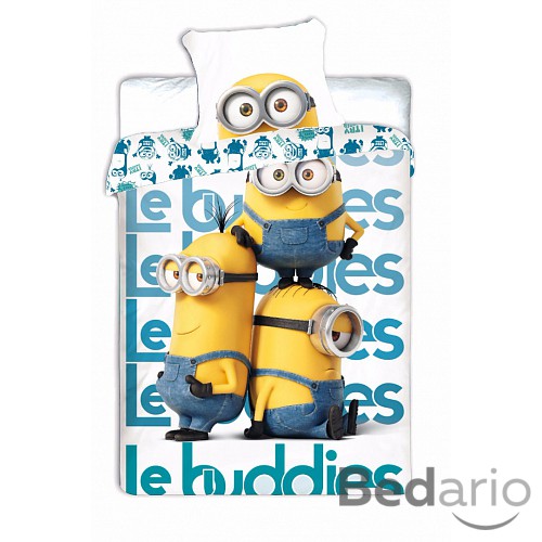 Dětské bavlněné povlečení Mimoni II. 140x200 70x90