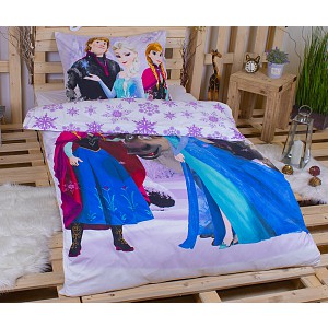 Dětské povlečení z mikrovlákna Frozen ICE 140x200+70x90