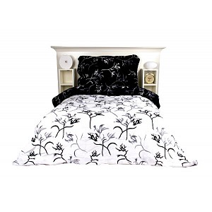 Mikroplyšové povlečení Premium 140x200+70x90 Japonská zahrada