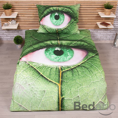 3D povlečení 140x200+70x90 Tajemné oko