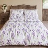 Francouzské bavlněné povlečení PROVENCE COLLECTION 220x200+2x70x90 LEVANDULE fialová