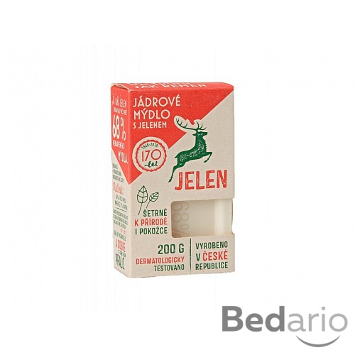 Jádrové mýdlo Jelen 200g