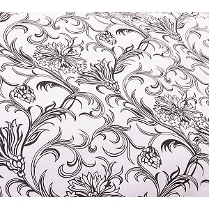 Bavlněné povlečení 140x200+70x90 Zuzana bílá