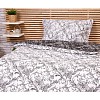 Bavlněné povlečení 140x200+70x90 Zuzana bílá