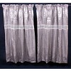 Dekorativní závěsy LISIN - 2X150X250 Šedá
