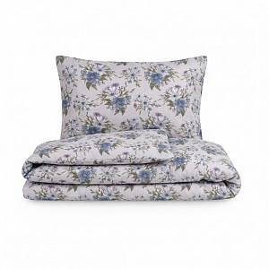 Bavlněné povlečení PROVENCE COLLECTION 140x200+70x90 ELISA modrá