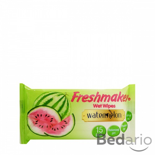 FM kapesní vlhčené ubrousky s vůní melounu 15 ks