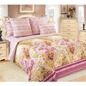 Perkálové povlečení PROVANCE 220x200+2x70x90