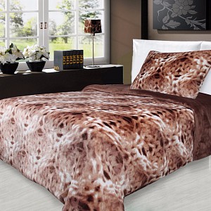 Mikroplyšové povlečení Premium 140x200+70x90 Kabi