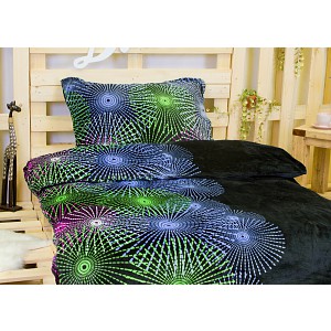 Mikroplyšové povlečení Premium 140x200+70x90 Sant